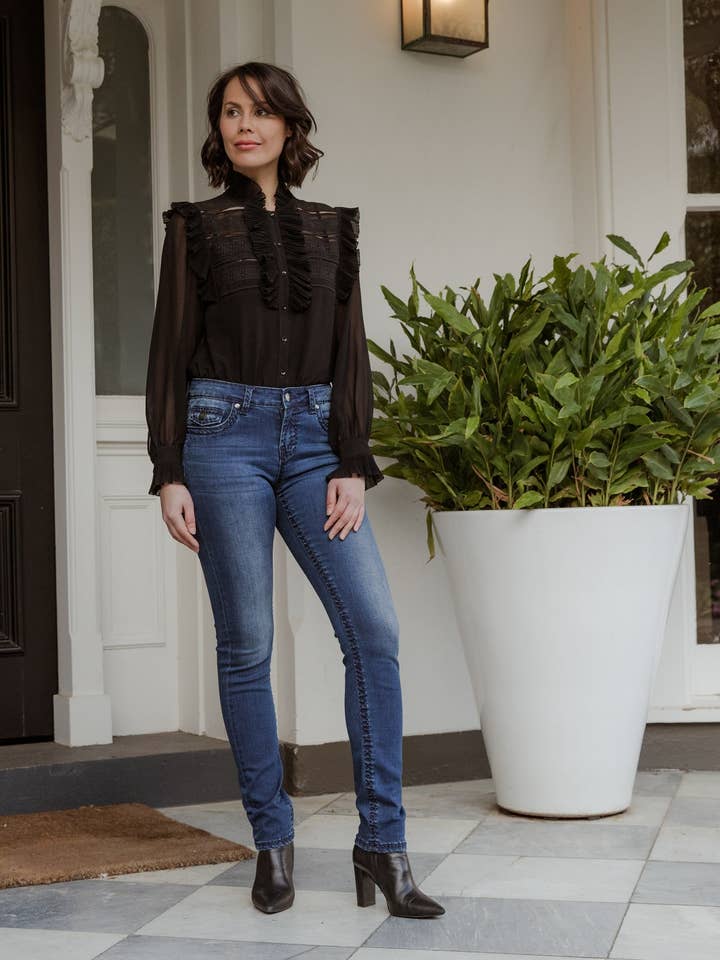 Chelsea Dnm/marineblauw voor wholesale door New London Jeans