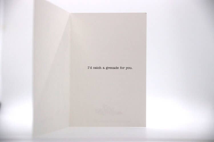 Twisted Greetings - Wholesale Love Card - Grenade (M)1