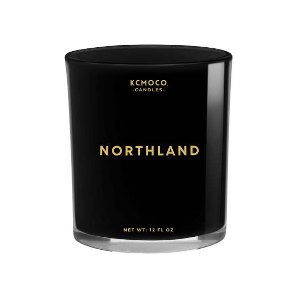 BOUGIE NORTHLAND - GRAND POT NOIR pour la vente par KCMOCO. Candles