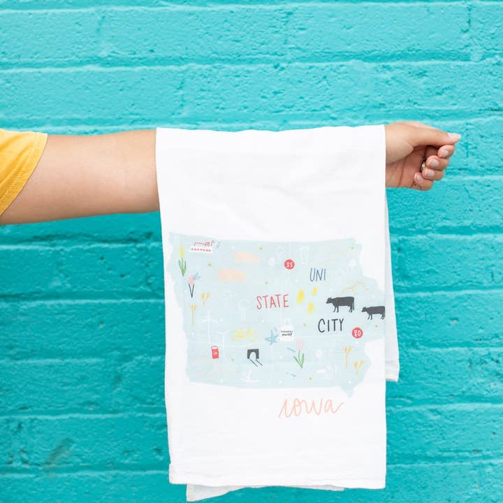 Doe A Deer - Wholesale Theedoek - Iowa theedoek van meelzak4