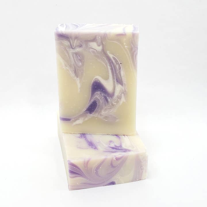 Pure Lavender Bar, all natural soap for wholesale by Jolly Harbor Soap Market LLC