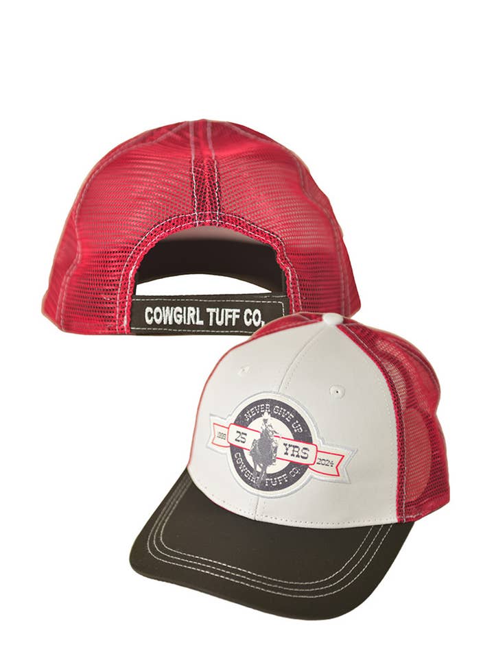Gorra Trucker 25º Aniversario Cowgirl Tuff para venta al por mayor de Cowgirl Tuff Co. / B. Tuff Jeans