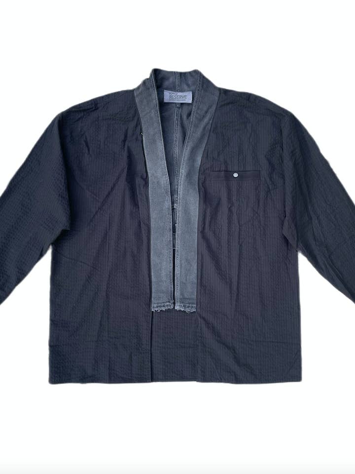 Black District Jacket for wholesale by Rag Reserve