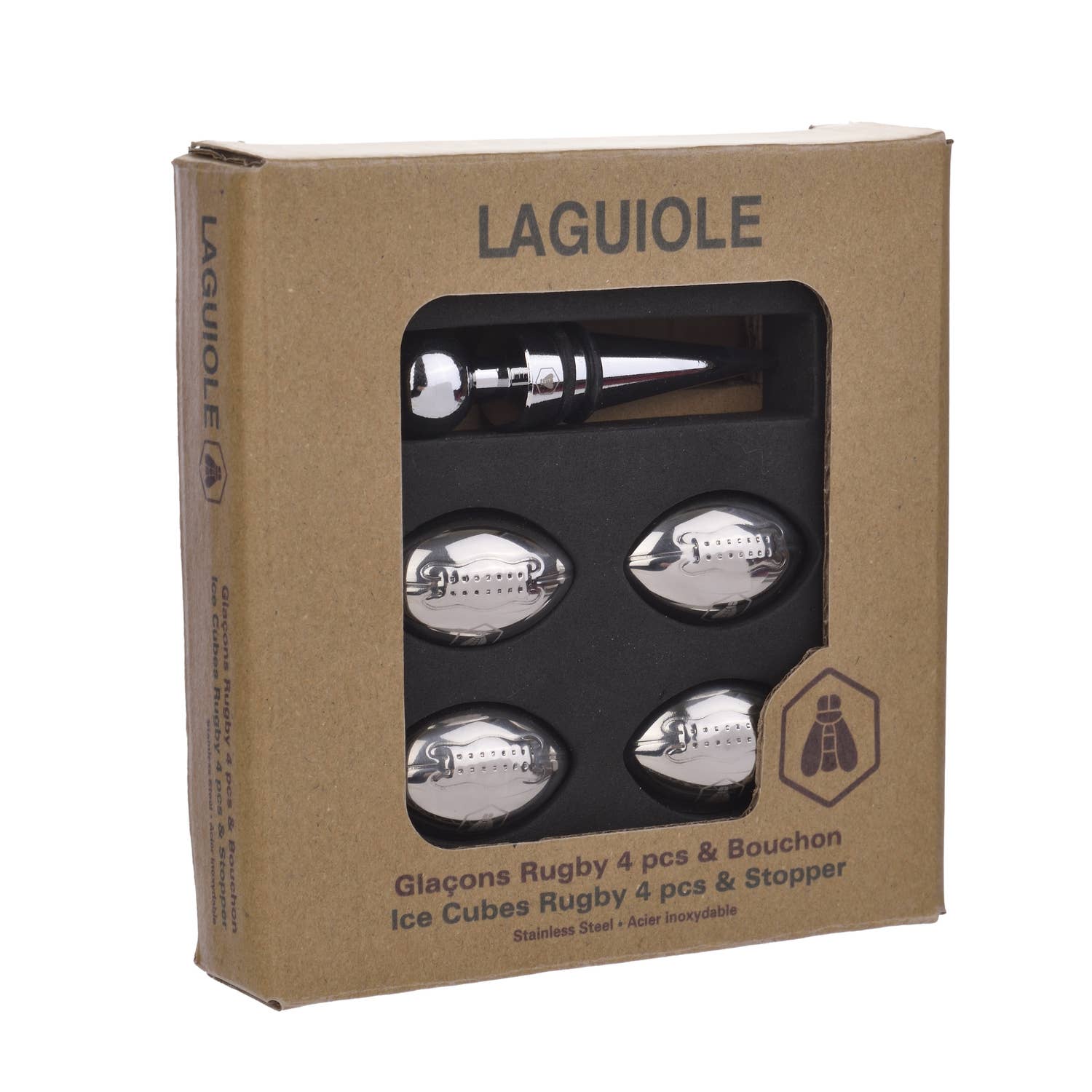 Laguiole - Wholesale Wine Stopper - Laguiole ice cube cooler with stopper9