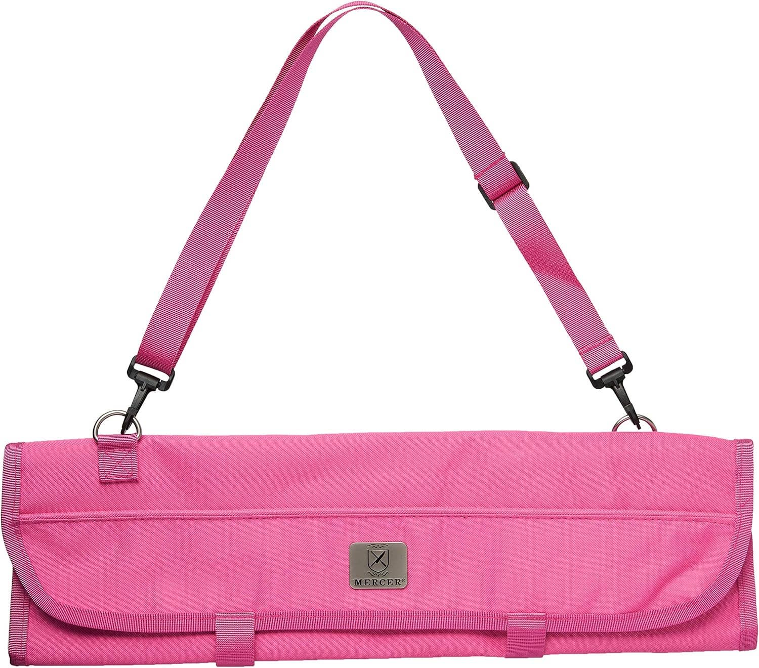 Barfly Mixology Gear & Mercer Culinary - Wholesale Knife Storage - Mercer Culinary 7-Pocket Knife Roll, Pink