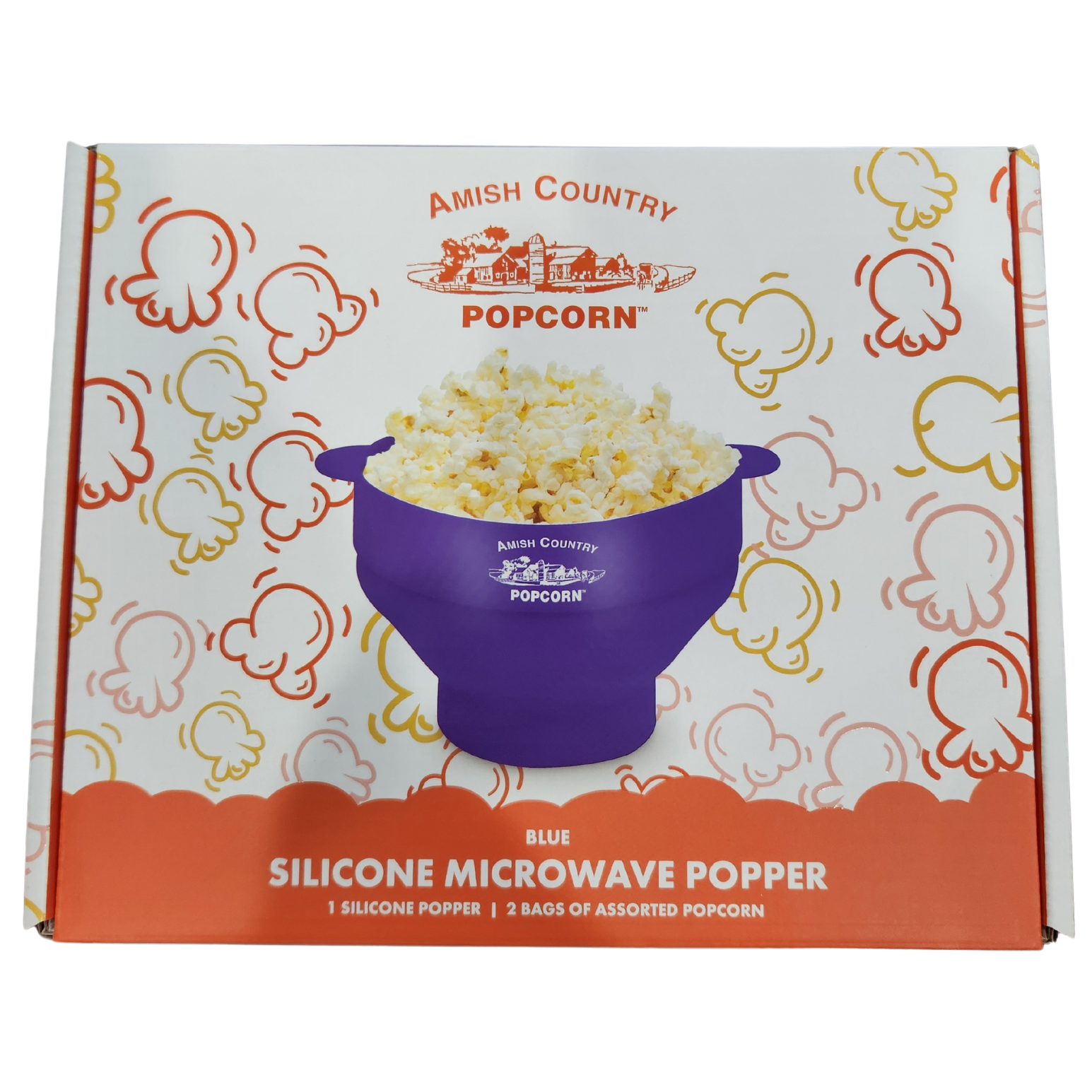 Amish Country Popcorn - Wholesale Cookware Set - Silicone Microwave Popper18