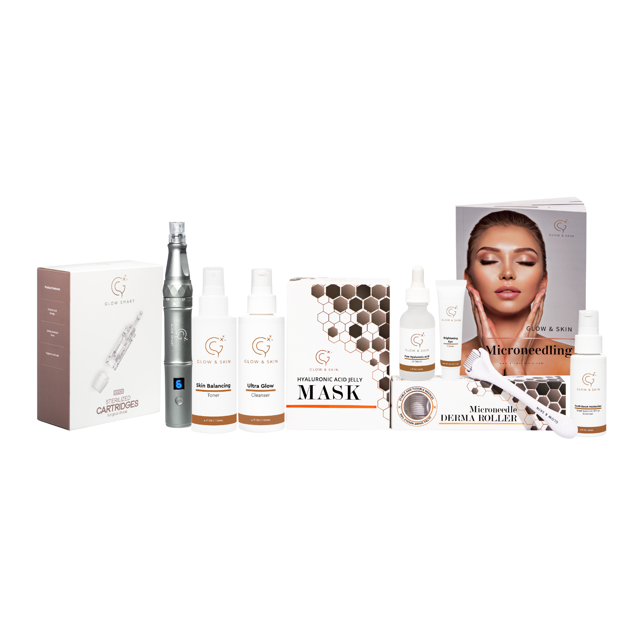 Glow & Skin - Wholesale Facial Care Set/Kit - Microneedling Starter Kit0