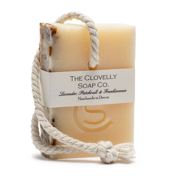 The Clovelly Soap Company – wholesale Bar Soap – Handmade Soap on a rope the perfect eco product2