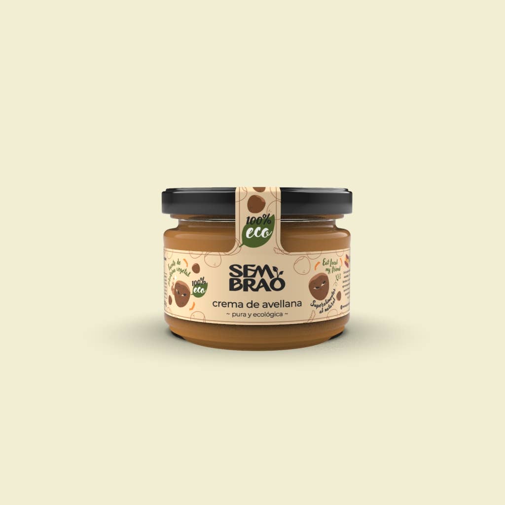 Sembrao - Wholesale Nut Butter - Pure roasted organic hazelnut cream
