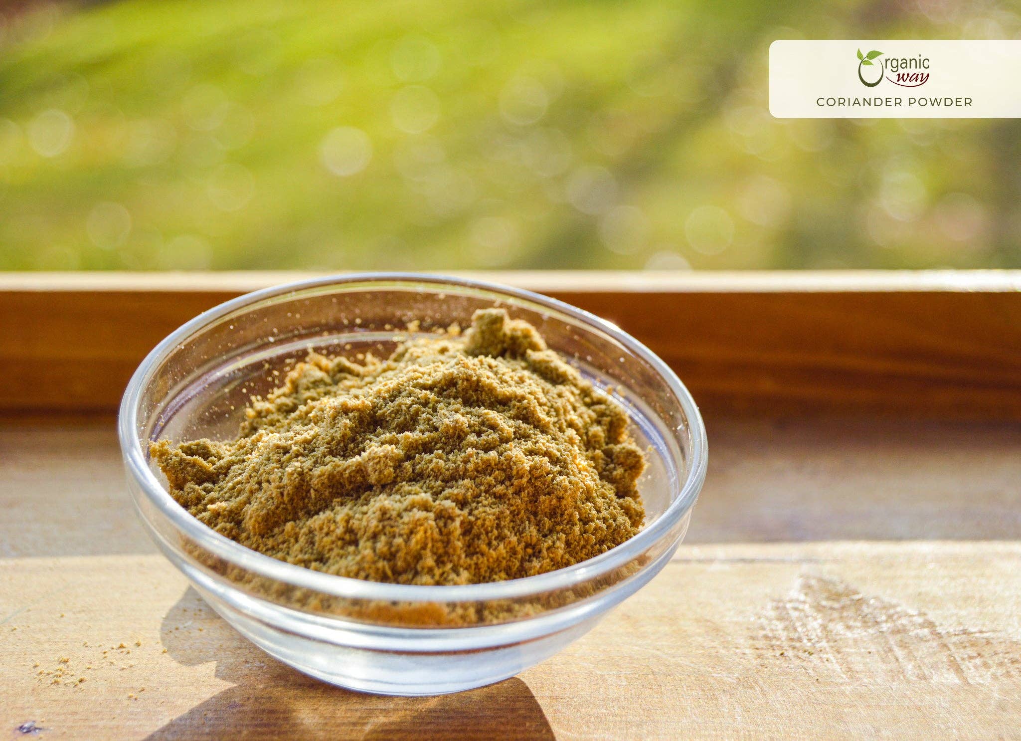 Organic Way LLC - Wholesale Herbs - Premium Coriander Powder (Coriandrum sativum) - Adds Flavour & Aroma | Kosher Certified | Vegan, Non GMO & Gluten Free | USDA Certified | Origin - India2