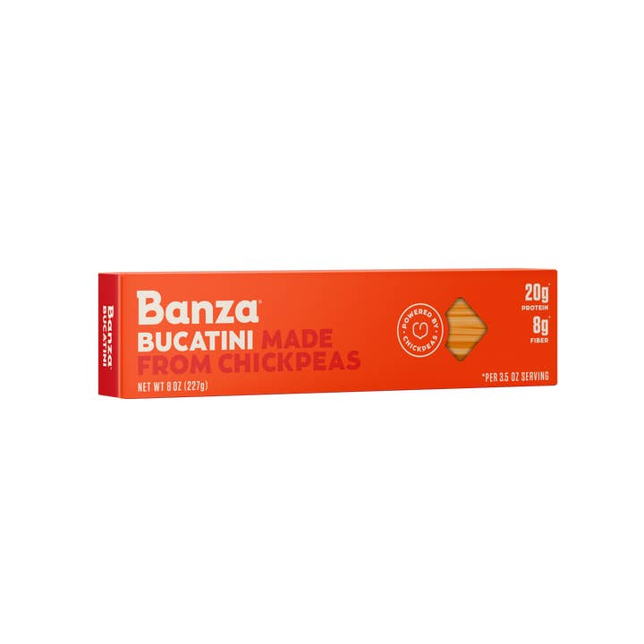 Banza - Wholesale Pasta - Banza Bucatini 12-Pack | High Protein, Lower Carb, GF Pasta