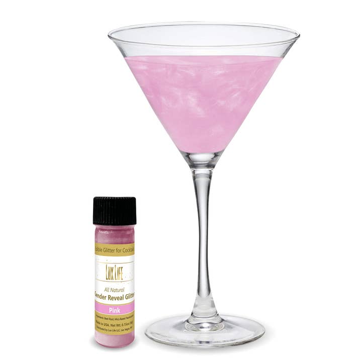 Lux Life – Großhandel Drink Topper – Lux Life Gender Reveal Essbarer Glitzer für Getränke