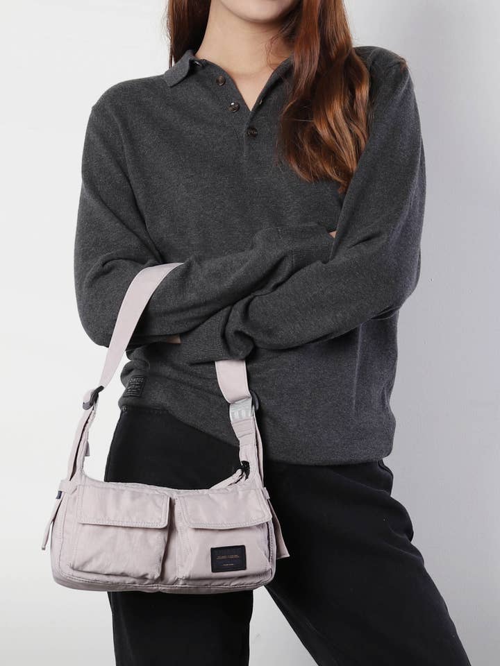 Sac à bandoulière Malibu Stitch Point - ZB810 Rose pour la vente par ZIMEGO