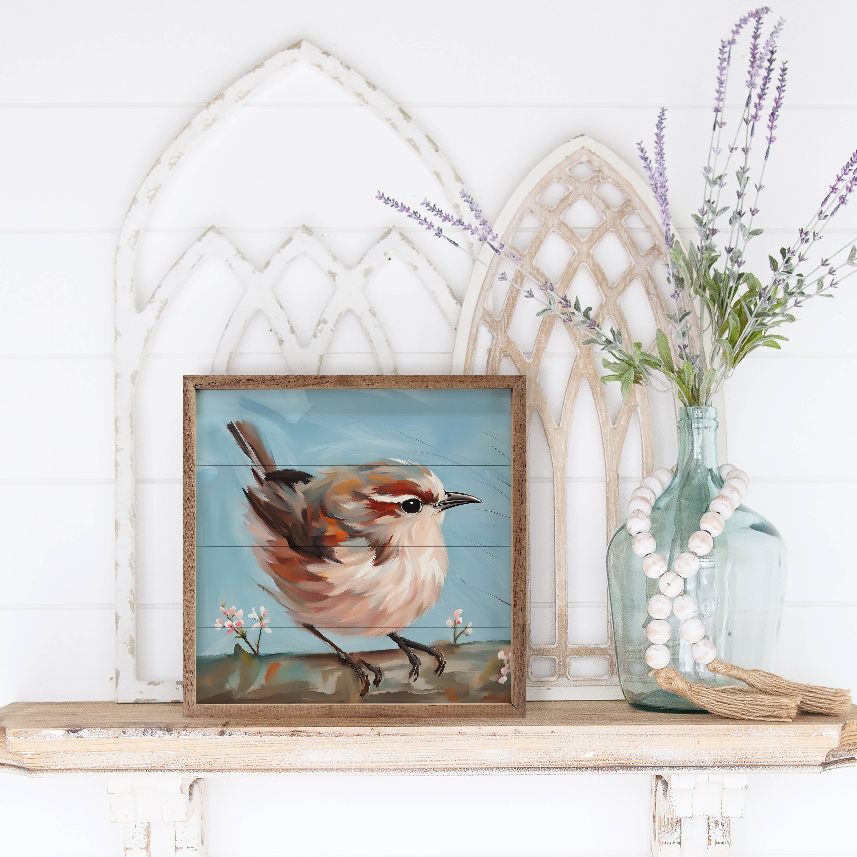 Kendrick Home - Wholesale Art Print - Bird On Thick Branch2