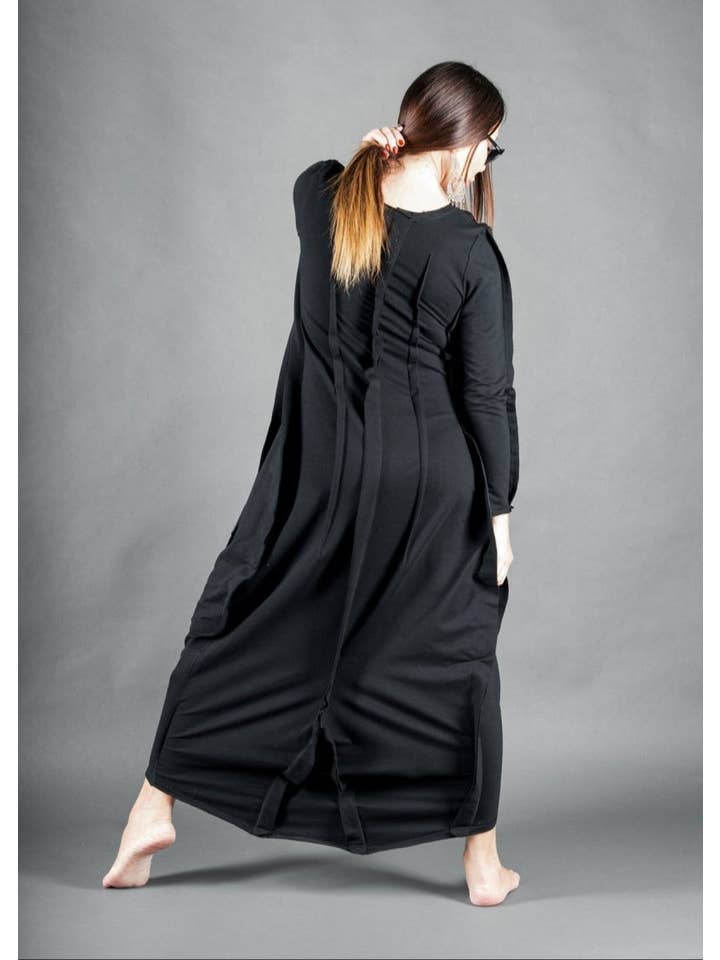 EUG fashion - Wholesale Dress - Women's - Long Cotton dress BENITA6