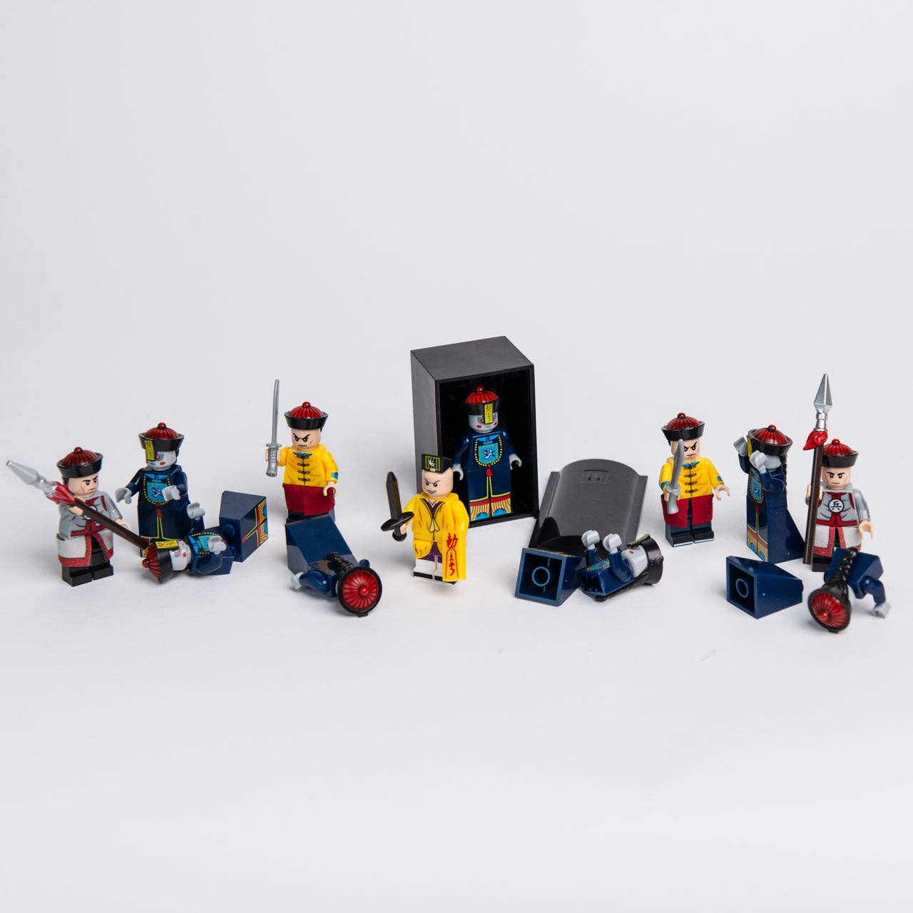 Chop Suey Club – Conjunto de construção - Crianças por atacado – Figuras chinesas Jiangshi Zombie & Priest LEGO MOC1