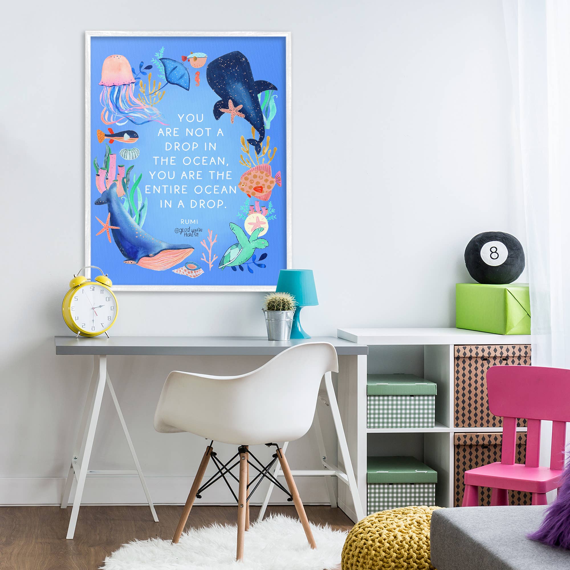 Stupell Industries - Wholesale Wall Sign - Entire Ocean In A Drop - Framed Wall Art6