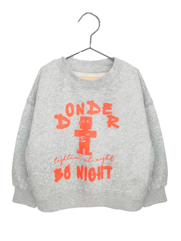 Thunder light gray sweater for wholesale by Dondertje