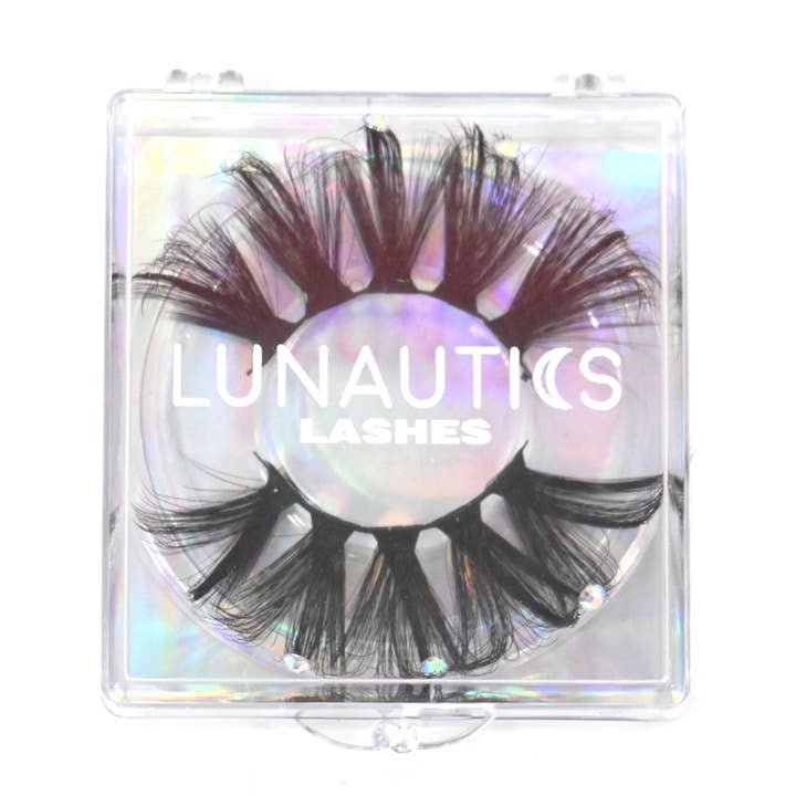 Lunautics - Venta al por mayor Pestañas postizas - Disco Drama: pestañas postizas glamurosas a todo volumen con joyas