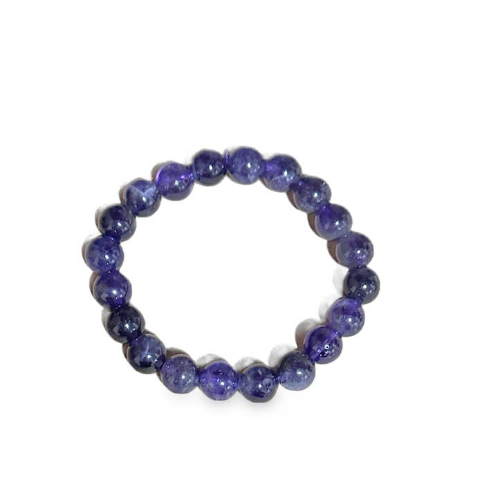 8mm Ametist Armband för wholesale av Mustard Seed Acquisitions
