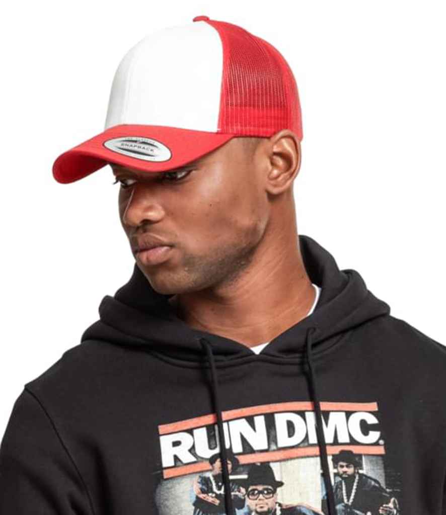 Pierre Francis – wholesale Truckerkeps - Herr – Flexfit - Retro Färgad Front Truckerkeps14