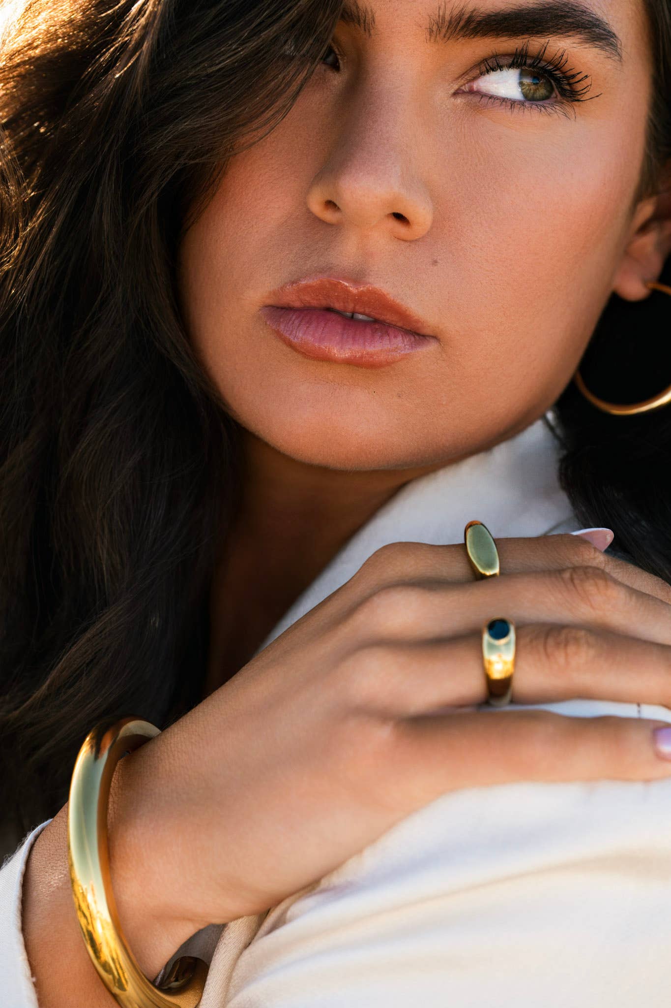 Boem Collection – wholesale Signetring – Capistrano-ring med facetterat svart glas2