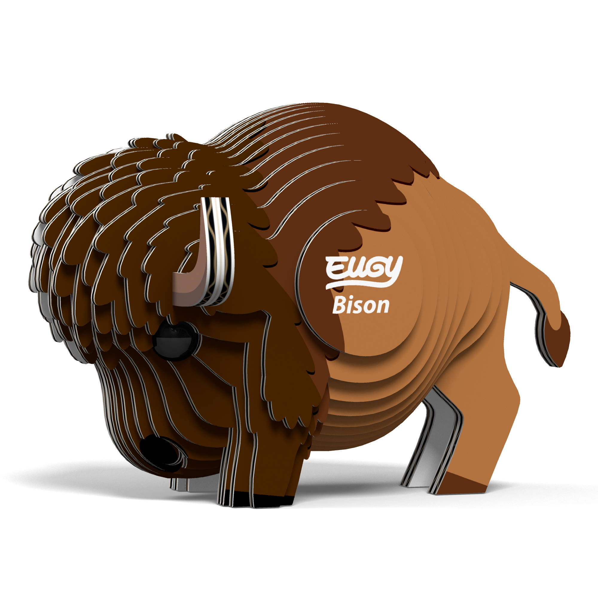 Safari Ltd. - Wholesale Puzzle - Kids - EUGY Bison 3D Puzzle1