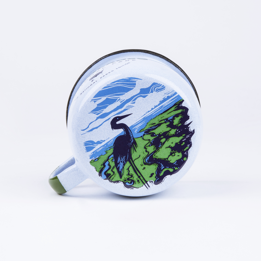 Emalco Enamelware - Vente Tasse à café - Tasse à café Everglades 12 oz | PARCS NATIONAUX DES ÉTATS-UNIS1