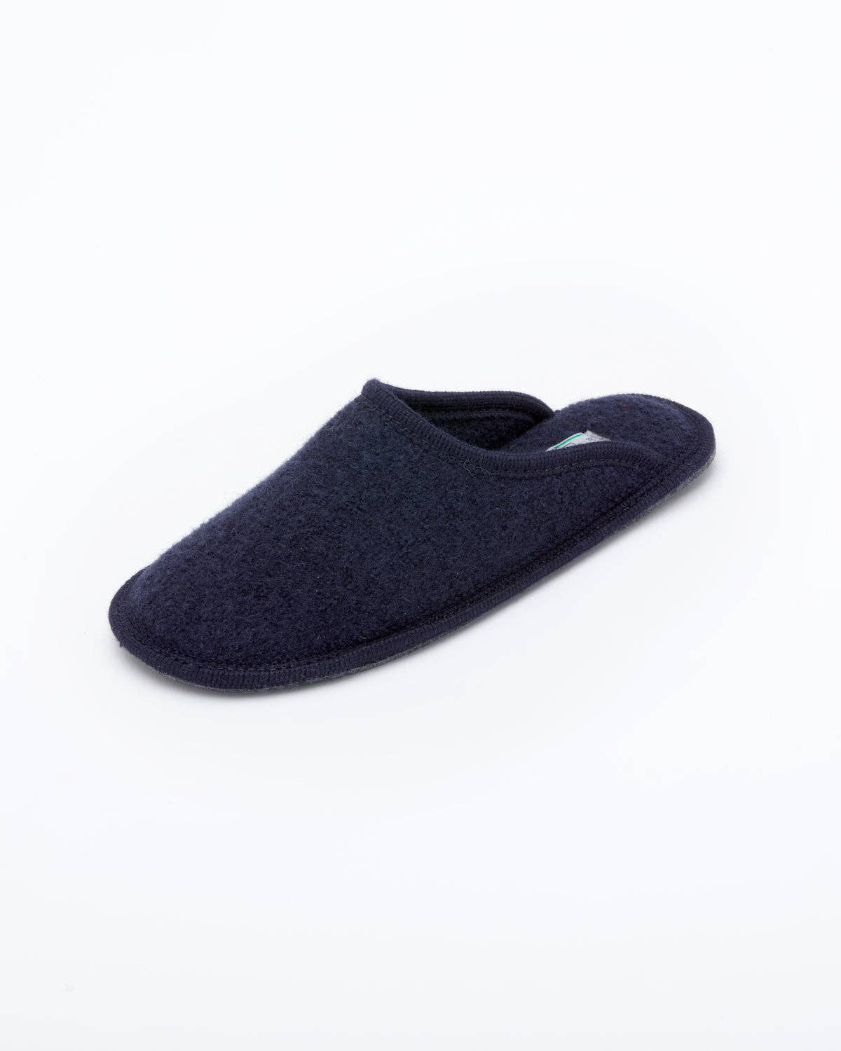 Le Clare - Wholesale Slippers - Women's - Women's Boiled Wool Stella Slipper Navy6