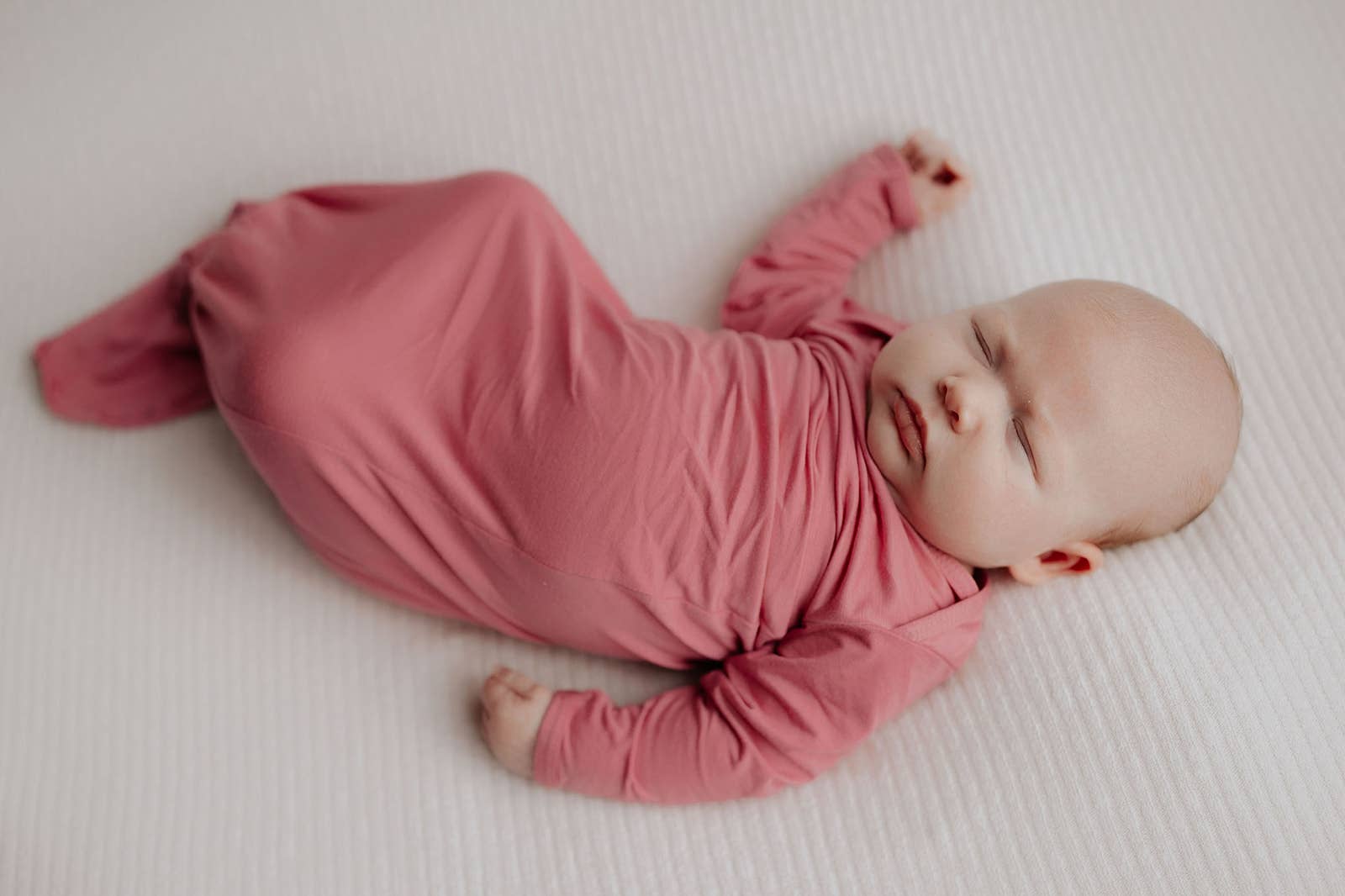 Three Little Tots - Wholesale Babygown - Baby - Rose Knotted Gown7