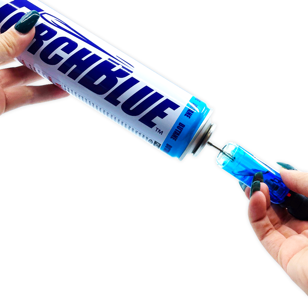 Torch Blue - Wholesale Lighter - Torch Blue Bulk Lighter Butane Refill 300ML- 6/Display3