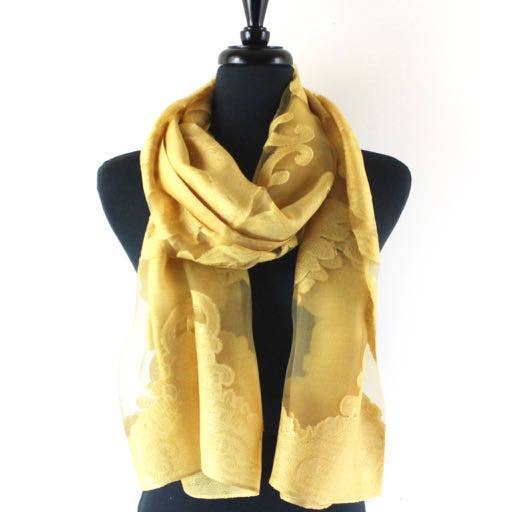 Pretty Persuasions – Großhandel Schal – Damen – JC19020 Durchsichtiger Schal/Schal „Shanghai Night Night“33