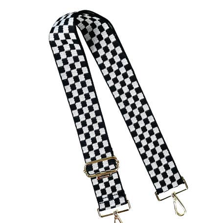 Thomas and Lee Company - Wholesale Bag Strap - Women's - Checker Patterned Bag Strap - 6 Colors available