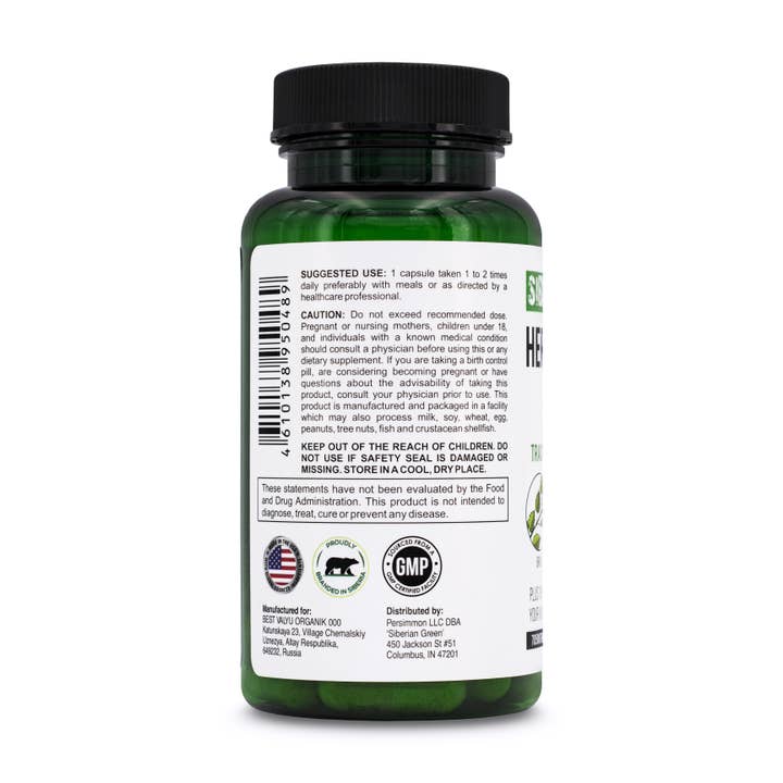 SiberianGreen - Wholesale Oral Supplement/Vitamin - Herbal Kidney Detox Siberian Green 60 Caps - Cranberry Birch Juniper