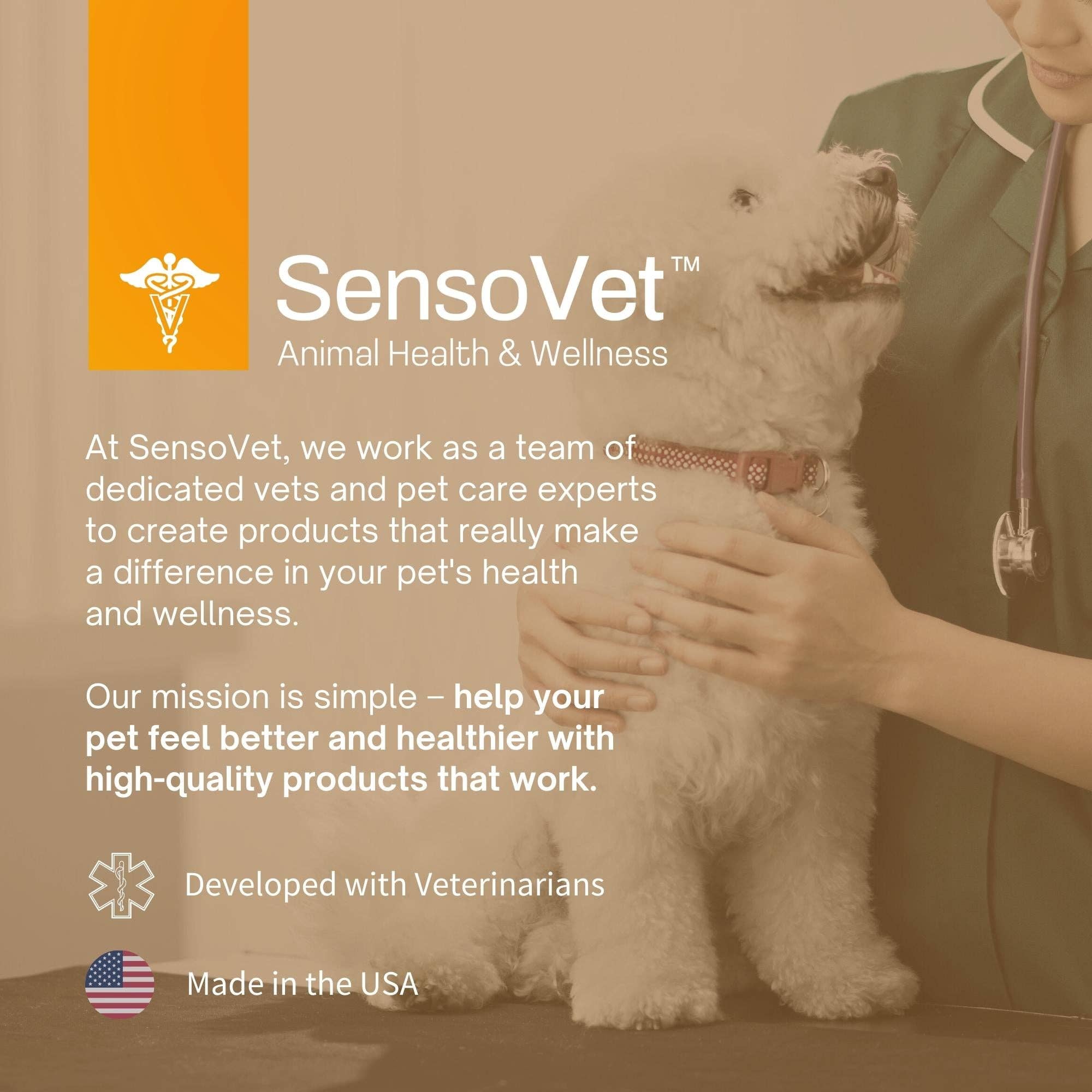 SensoVet - Wholesale Pet Supplement - Dog - SensoVet Calming Melatonin Ginger Chews Supplement for Dogs5