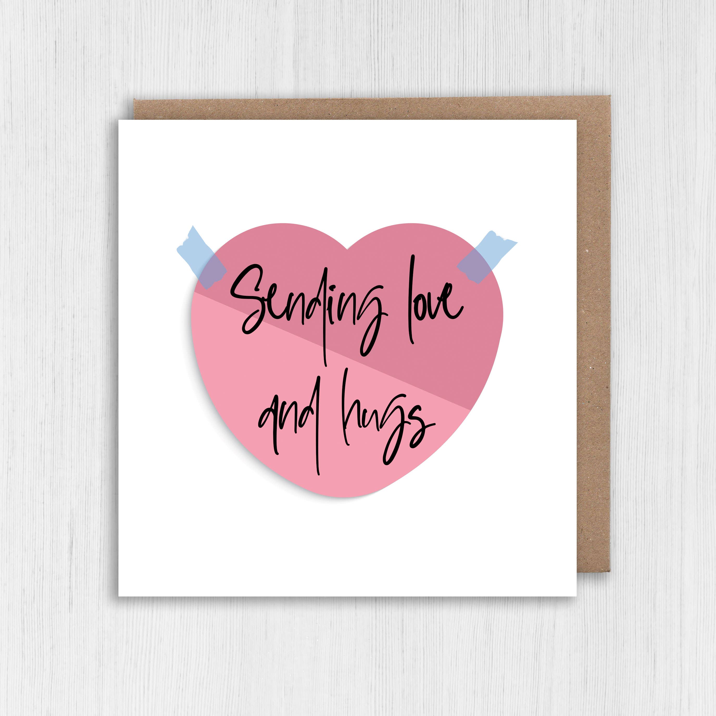 Prints With Personality - Wholesale Thinking of You Card - Thinking of you card: Sending love and hugs0