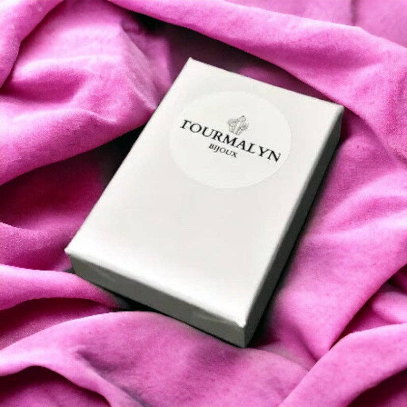 TOURMALYN - Wholesale Hoop Earrings - "ASTERIA" earrings in gold stainless steel5