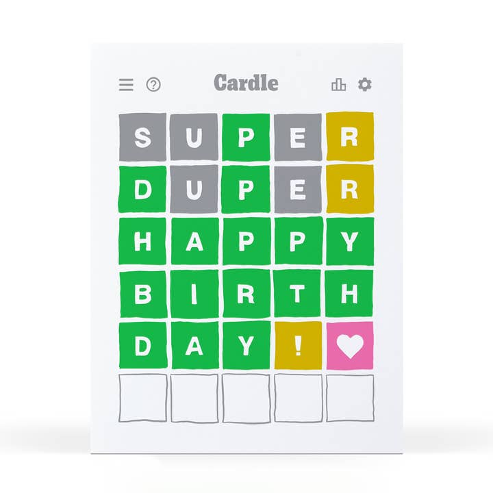 Carte d'anniversaire pour la vente par Sweet Bippy Press