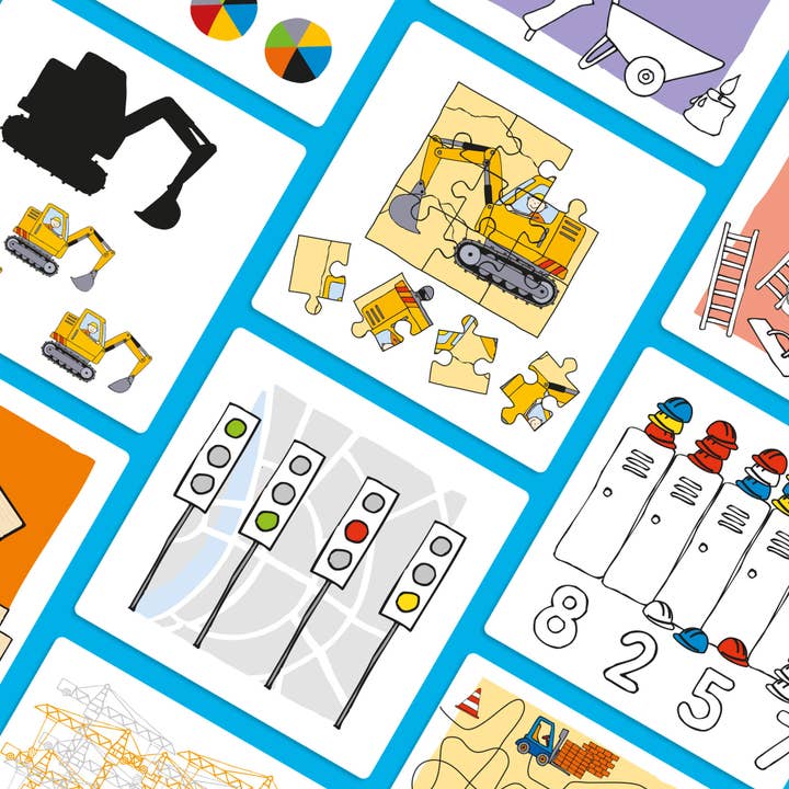 HABA USA - Wholesale Brain Game - Kids - Logic! Expansion Set 6+ - Construction Logic Game for Kids