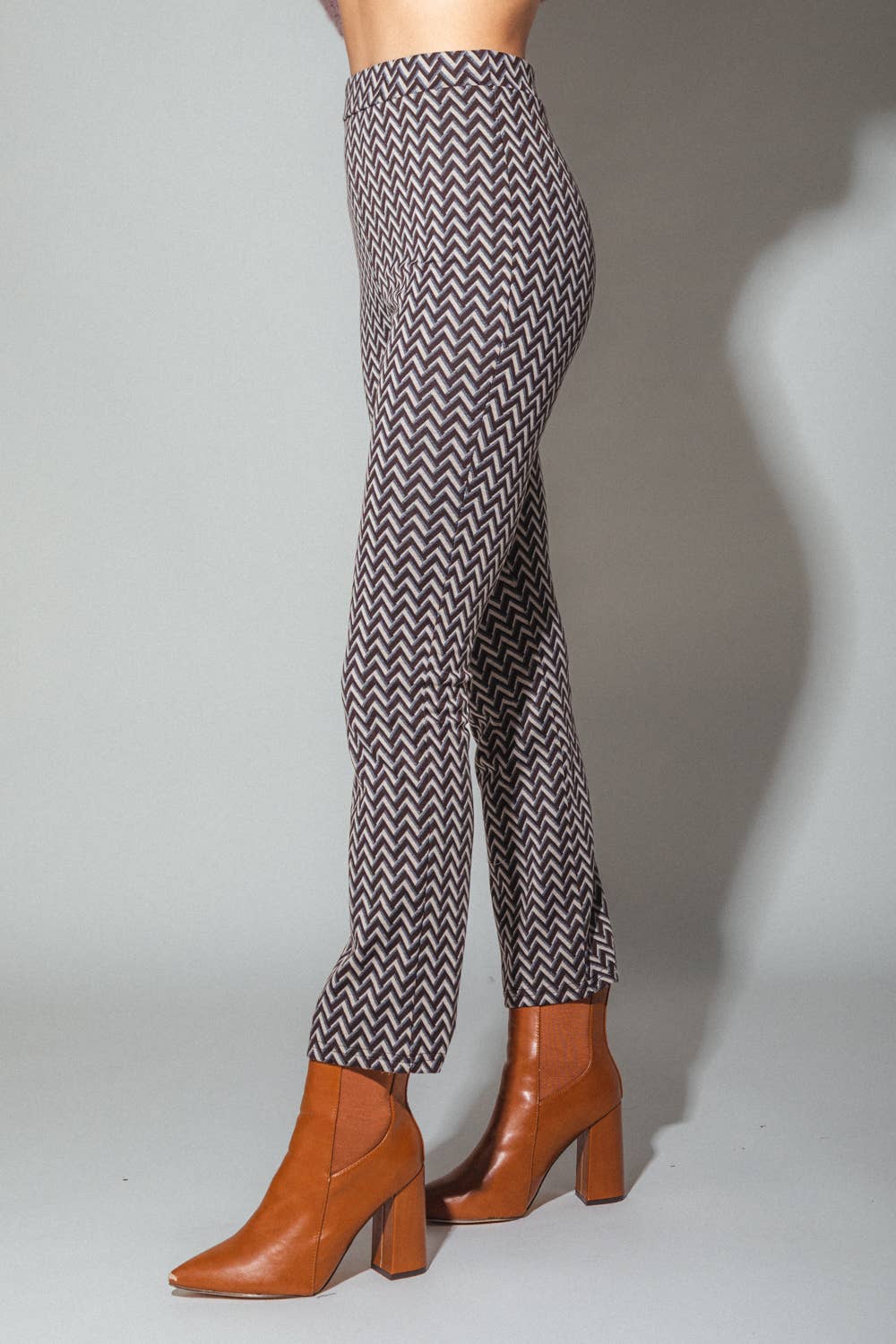 VERY J – Calças - Mulher por atacado – Calça fit de leggings estampada NP7009512