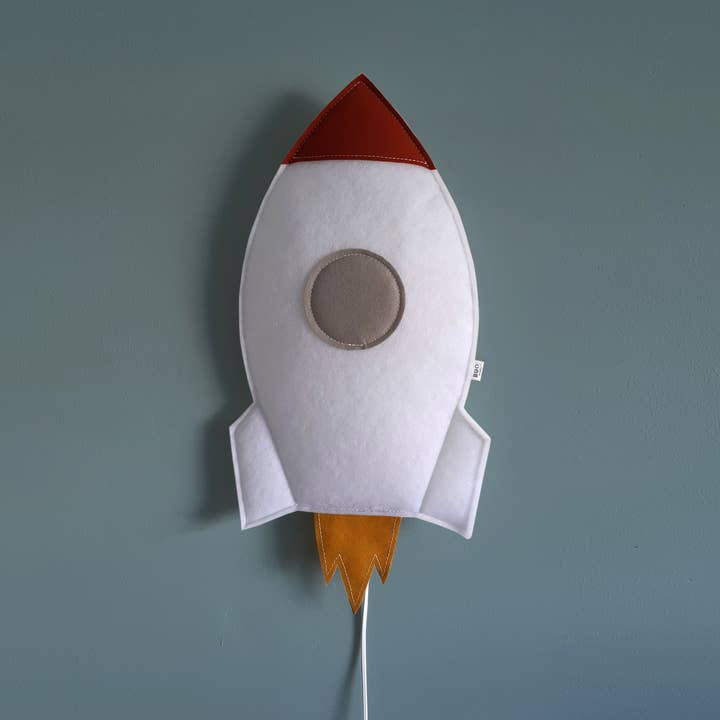 BuoKids - Wholesale Night Light - Kids & Baby - SPACE ROCKET SOFTLIGHT WALL LAMP