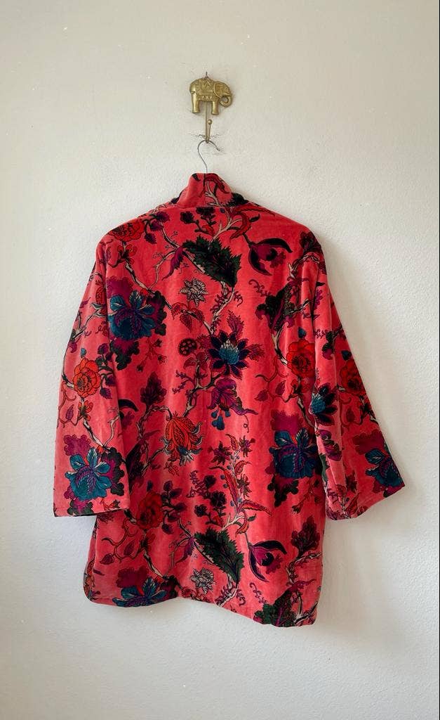 Sanjanaandme - Wholesale Kimono - Women's - Velvet Kimono Short6