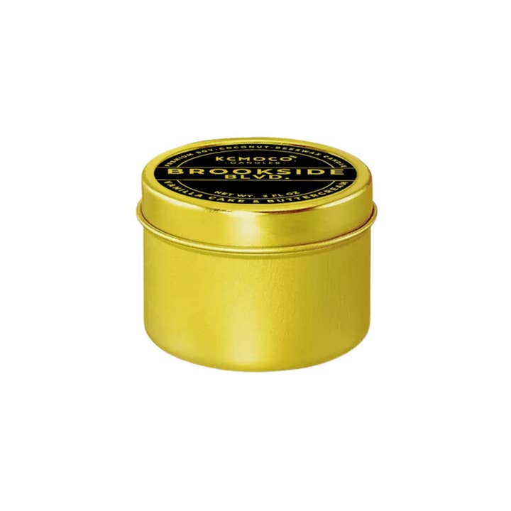 KCMOCO. Candles - Wholesale Travel candles - BROOKSIDE BLVD. CANDLE - 2 OZ MINI TRAVEL TIN1