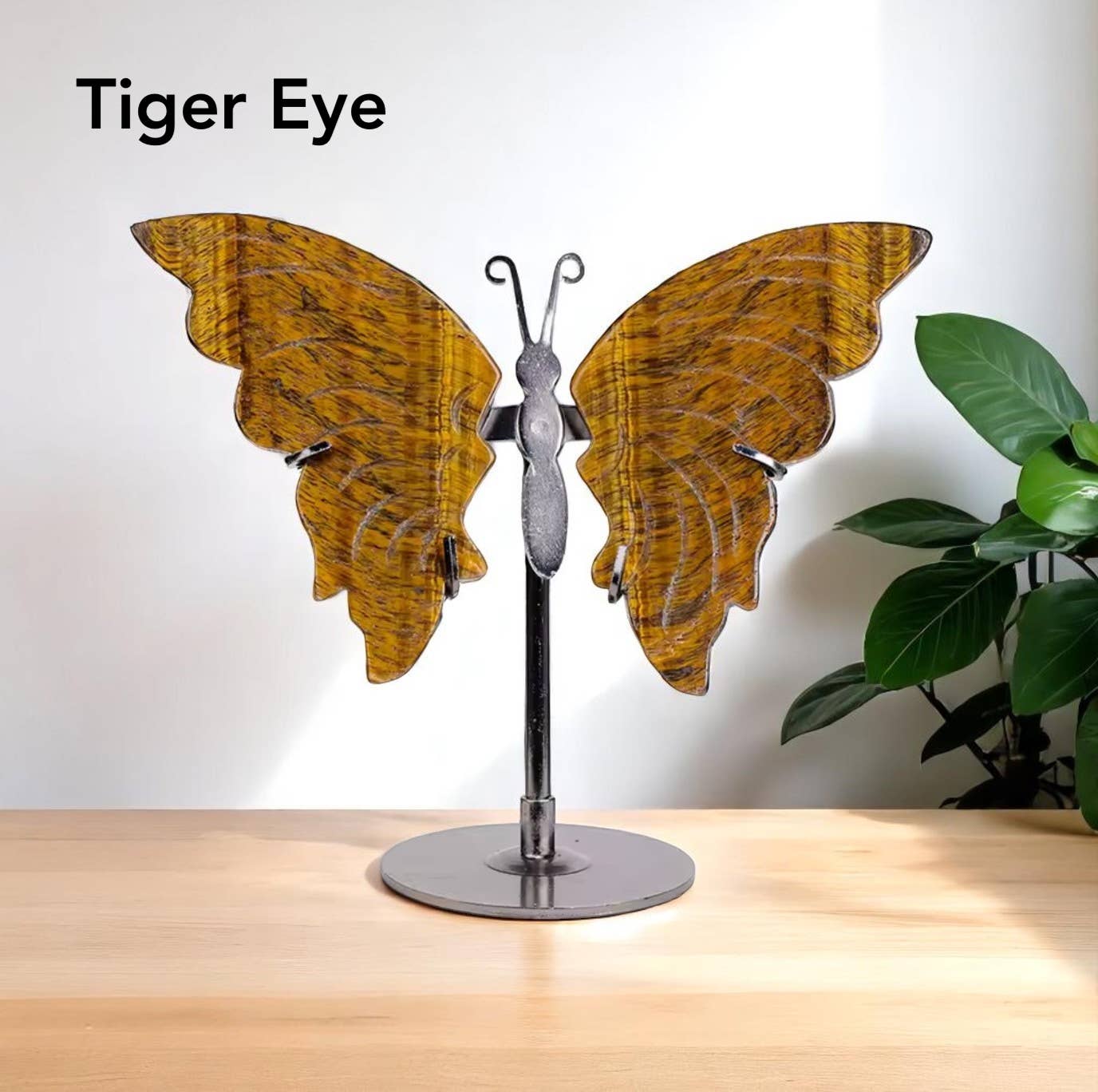 Crystolver (We Cover All Import Fees) – Großhandel Dekofigur – Elegante Schmetterlingsflügel aus Kristall mit Ständer4