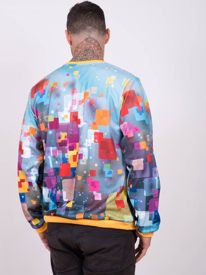 Fishikii Unisex-Sweatshirt Hipster Cat | SUD.82 für den Großhandel von Fishikii