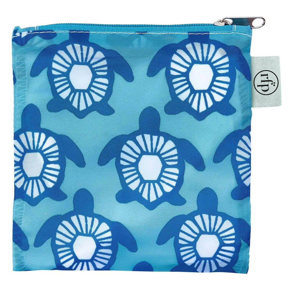 rockflowerpaper – wholesale Grocery/shopping bag – Turtles blu Reusable Shopping Bag3
