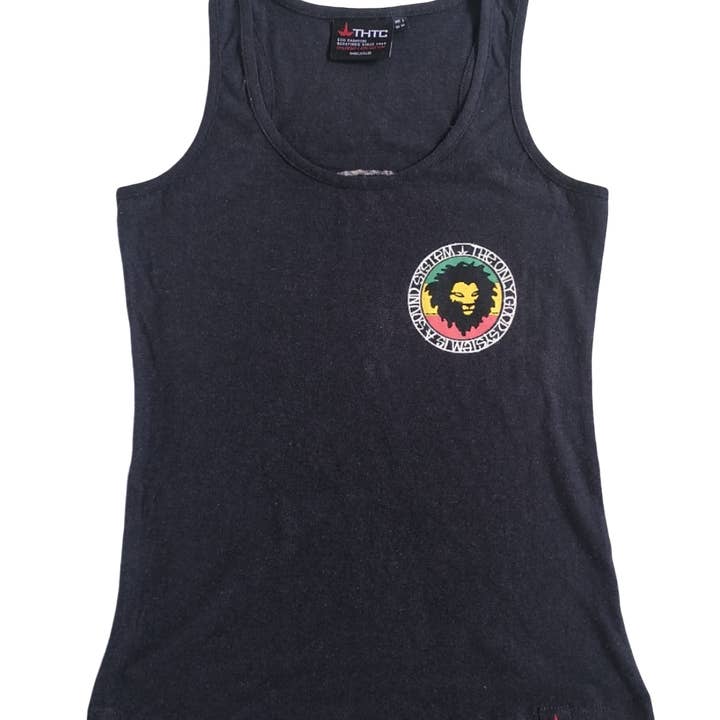 System of a Mau Women's Hemp Tank Top for wholesale by THTC (The Hemp Trading Company)