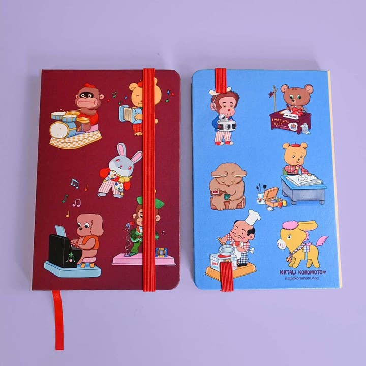 Natali Koromoto - Wholesale Notebook - "Mechanical Toys" Hardcover Notebook5