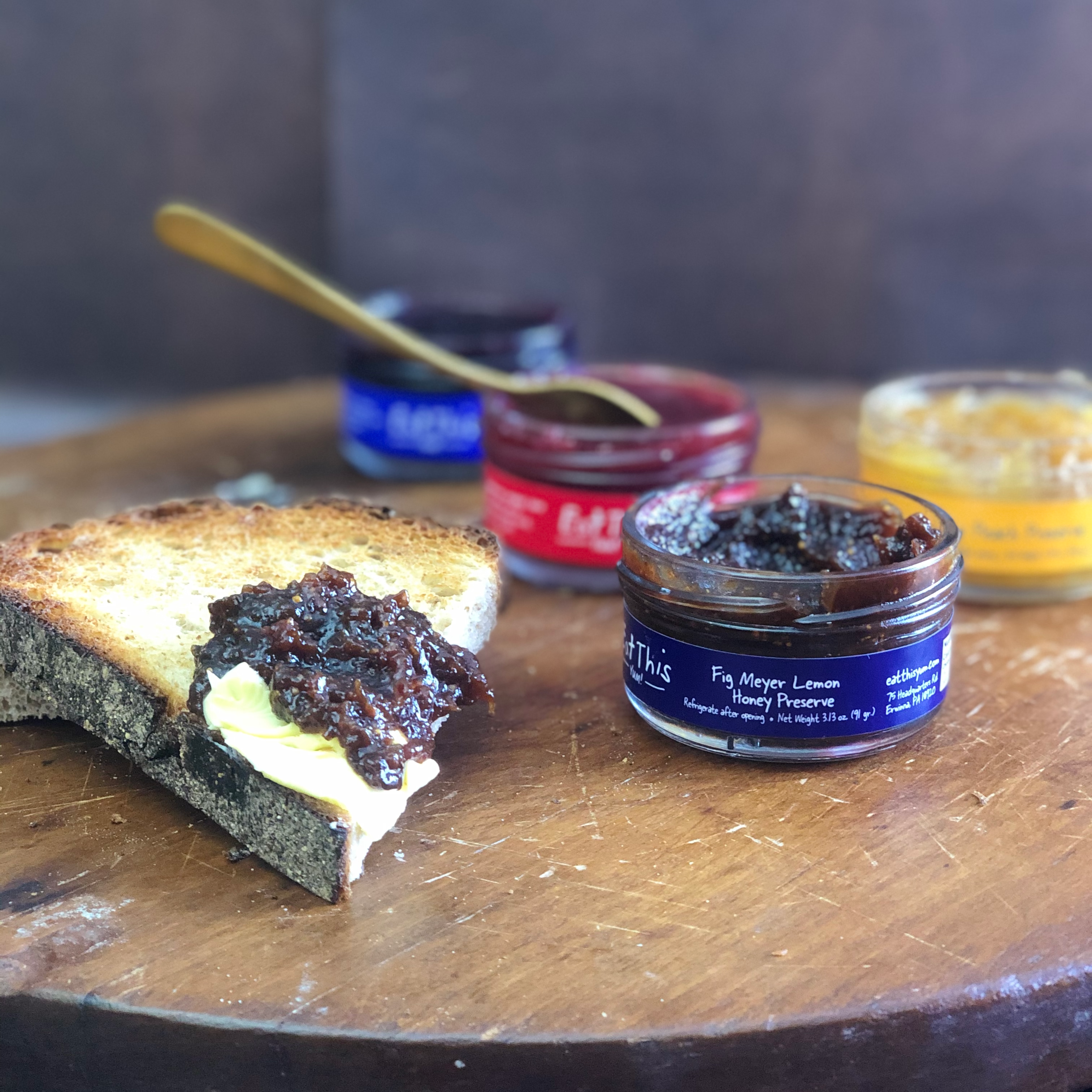 Eat This Yum - Wholesale Preserves -  Fig Meyer Lemon & Honey Jam 2