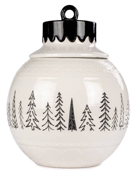 Dose XMAS Kugel VE 2 27 cm ø11 cm für den Großhandel von Baden Collection